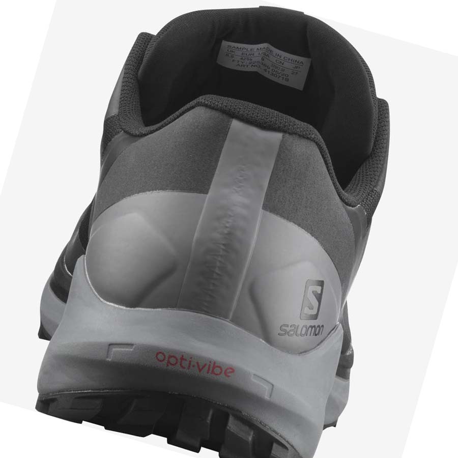 Salomon SENSE RIDE 4 GORE-TEX INVISIBLE FIT Erkek Patika Koşu Ayakkabısı Siyah Siyah | TR 3519GSO